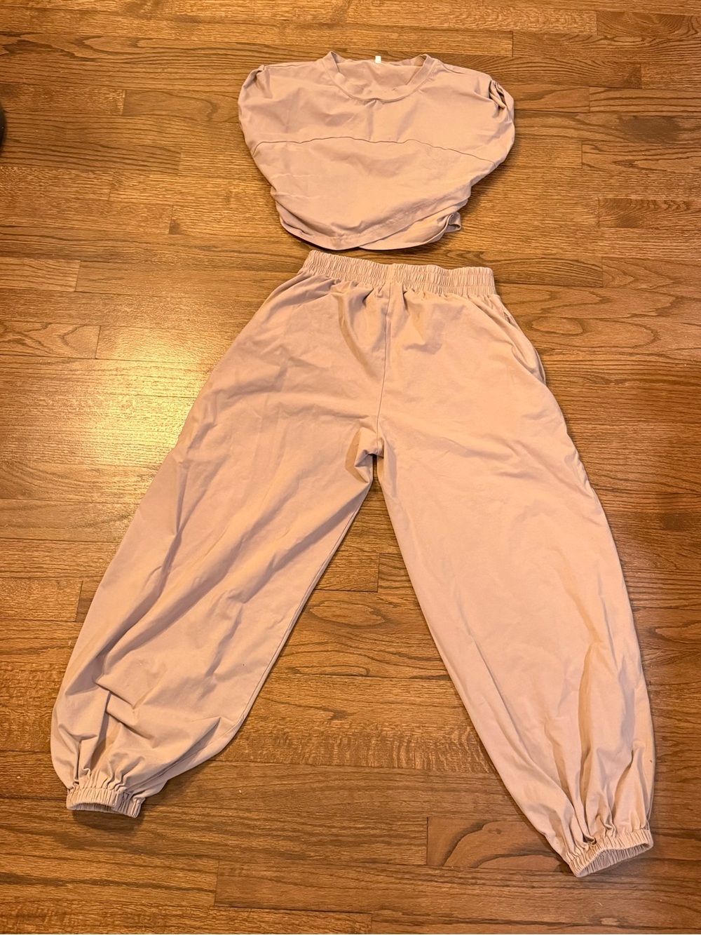 Women's Tan Hot Shot Crossover Set Size S